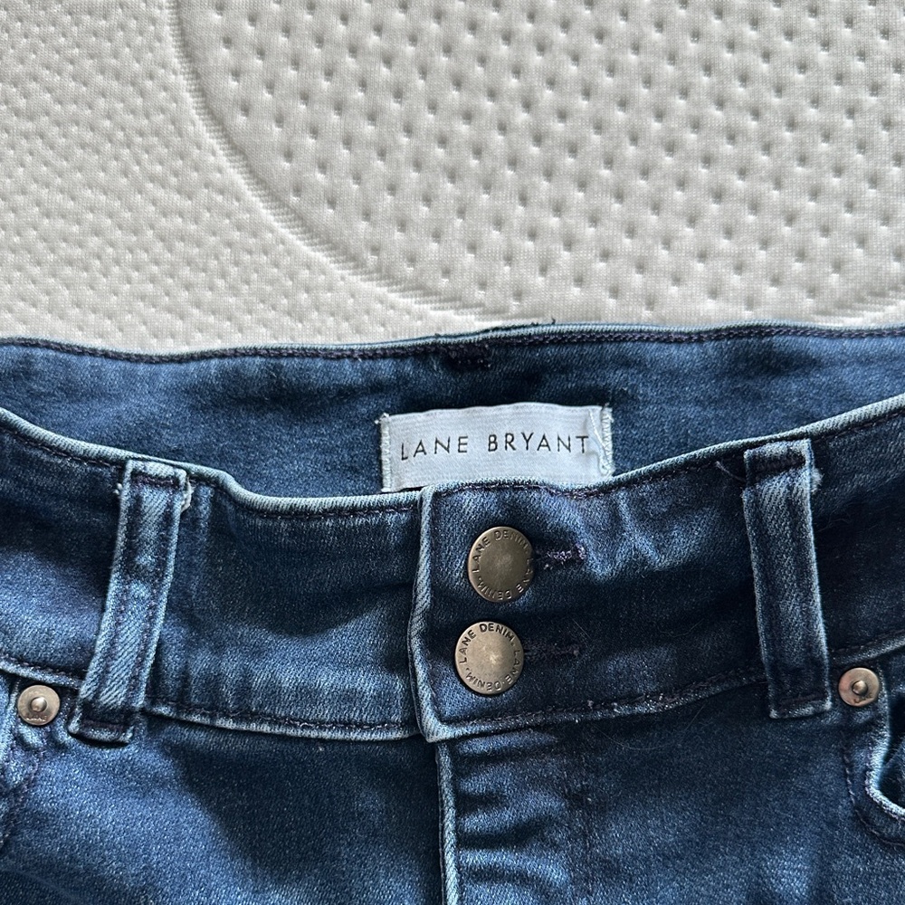 Lane Bryant Dark Blue Denim Jeans